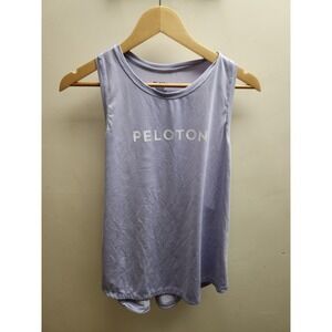 Peloton Women's Tank Top Lavender Racerback Athletic Size L